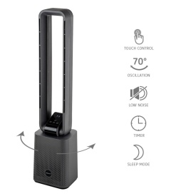 Вентилатор безвитлов Diplomat 50W с LED дисплей