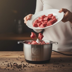 Електрически кухненски чопър Lexical LCH‑1966 – 400W, 3 л, 3 скорости