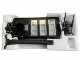 Интелигентна 2 в 1 улична соларна лампа с вградена 5MP камера – Вашето Пълно Решение за Сигурност и Осветление