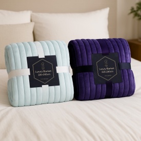 Меко и луксозно одеяло Luxury Blanket – 2 бр. - Img 2