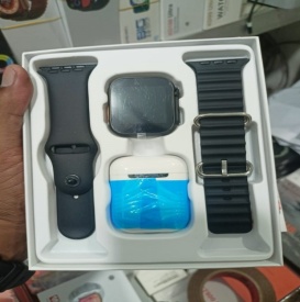 март часовник + TWS слушалки W26 Pro Max ULTRA