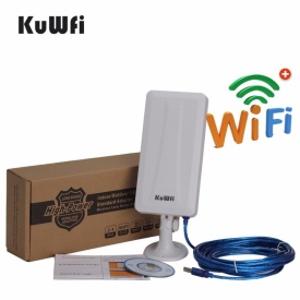 WiFi рутер и външна антена за прихващане и излъчване на WiFi сигнал WFR190