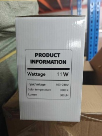 Външна LED стенна лампа Luna Lighting 20010 – 11W, 300lm, 3000K - Img 3