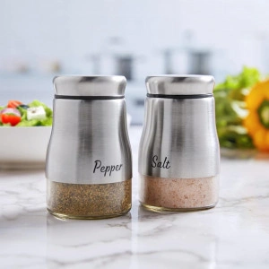 Два броя солнички Salt and Paper