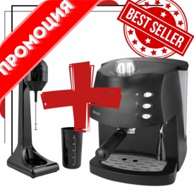 Еспресо машина Muhler с подарък фрапе миксер Muhler FMX100P