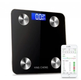Интелигентен смарт кантар с Bluetooth до 180 кг