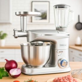 Кухненски роботи 3 в 1 Royalty Line – 1900W, 6.5L купа и 2100W Max, 7.5L купа– мощност и многофункционалност - Img 2