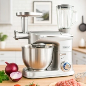Кухненски роботи 3 в 1 Royalty Line – 1900W, 6.5L купа и 2100W Max, 7.5L купа– мощност и многофункционалност - Img 2