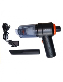 Мини акумулаторна прахосмукачка 2в1 ,6W,Батерия: Li : 7.4 V,1800mAh,контейнер 0.1 л. - Img 2