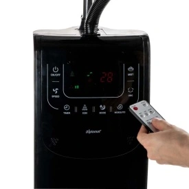 Мултифункционален вентилатор с водна мъгла Diplomat DX-77 PHANTOM 7in1, 16", 90W, LED, с дистанционно управление
