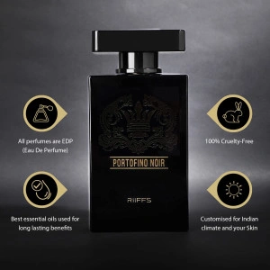 Оригинален Арабски парфюм PORTOFINO NOIR RiiFFS Eau De Perfume 100ml