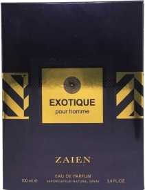 Парфюмна вода за мъже ZAIEN PERFUMS EXOTIQUE POUR HOMME 100ml - Img 4