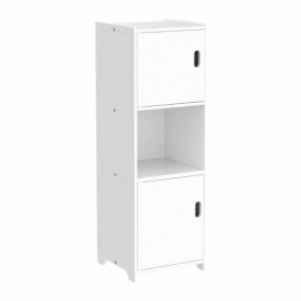 Стилен и практичен водоустойчив шкаф за баня, кухня, коридор или спалня 80x22x25