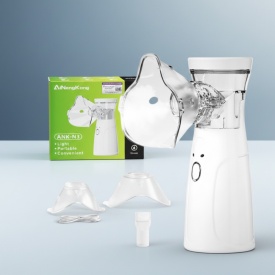 Тих преносим небулизатор Mesh ANK‑N3 – бърза и удобна инхалация у дома и в движение