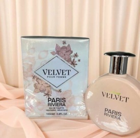 Тоалетна вода за жени Velvet от Paris Riviera EAU DE TOILETTE 100ml - Img 4