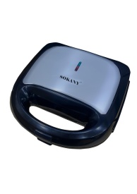Тостер сандвич 750W,незалепващи и подвижни плочи,LED индикатор SOKANY SK-902