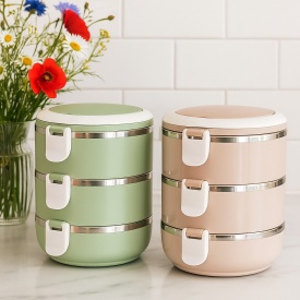 Тройна кутия за съхранение на храна