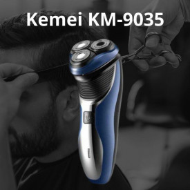 Акумулаторна самобръсначка за лице Kemei KM 9035 - Img 5