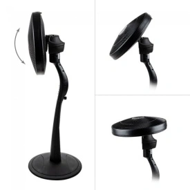 Вентилатор на стойка 16'' Diplomat 2 в 1, 55W, Wi-Fi, таймер