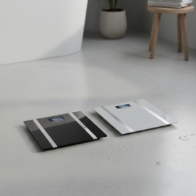 Дигитален Кантар Rosberg с Bluetooth – Интелигентен Анализ на Теглото и Телесна Маса до 180кг