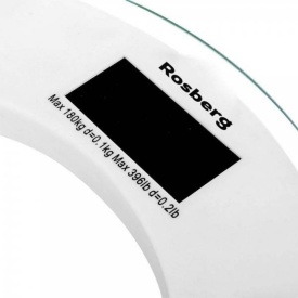 Дигиталният кантар Rosberg R51650A до 180кг с включена батерия и LCDекран