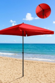 Елегантен квадратен градински чадър за стил и защита - Img 4