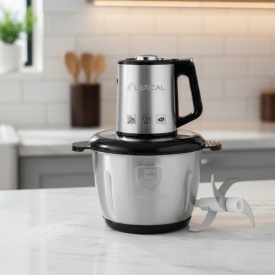 Електрически чопър Lexical LCH‑1960 – 400W, 3 л, бързо и равномерно рязане за всяка кухня