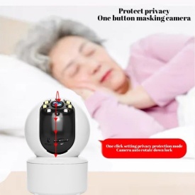 Камера 360° WiFi охранителна, с 2MP, 2-посочно аудио и нощен цвят – Бебефон