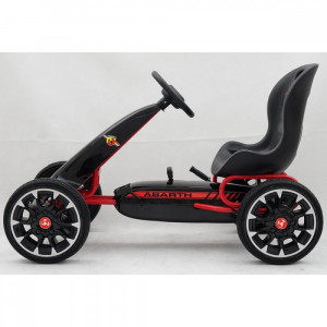 Картинг с меки гуми ABARTH PEDAL GO KART FS-2972 - Img 6