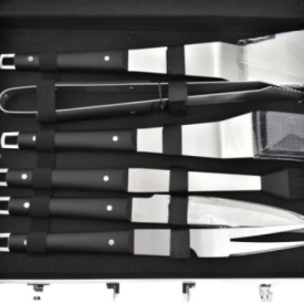 Комплект за Барбекю 6 в 1 с Подарък Силиконови Ръкавици – Вашето Решение за Перфектна Скара - Img 3