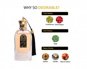 Оригинален Арабски парфюм Nusuk Sultan Al Arab Eau De Parfum For Men & Women 100ml - Img 2