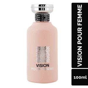 Оригинален Арабски парфюм Vision Pour Femme Eau De Parfum 100ml - Img 6
