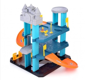 Паркинг Град с 44 части, 2 автомобила – Игралният център за малки ентусиасти