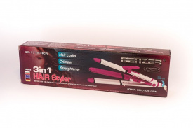 Преса за коса Benzer BR 1715-HCR, Изправяне, Навиване, Обем - Img 3