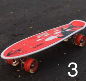 Скейтборд пениборд със светещи колела