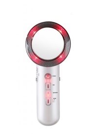 Ултразвуков масажор за лице и тяло с LED микроелектрически EMS масаж