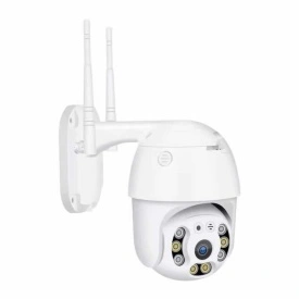 WIFI камера за видеонаблюдение, 8 MP 2160p, външно/вътрешно, 4x увеличение, въртене