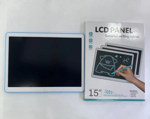 Голям LCD таблет за писане и рисуване цветен, 15 инча,