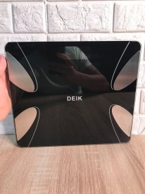 Дигитален кантар с функция за измерване на мазнини и приложение за телефон - Img 3