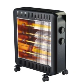 Кварцова Печка 2200W с 4 Тръби – Бързо Отопление, Енергийна Ефективност и Защита IPX4