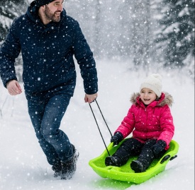 Компактна шейна с въже и спирачки FrostRunner