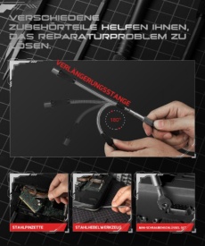 Комплект прецизни механични инструменти, VMAN 128 в 1