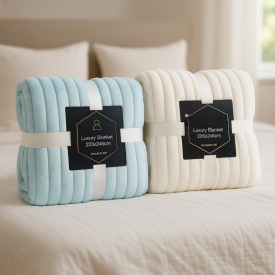 Меко и луксозно одеяло Luxury Blanket – 2 бр. - Img 3