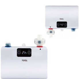 Проточният бойлер Voltz OV57100G, 5500W, до 55° Сензорен панел