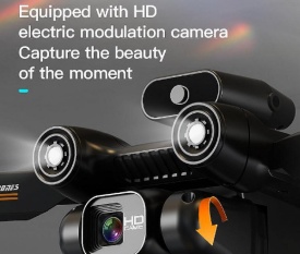 Професионален дрон с 8K HD камера,  Dual камери - Въздушни снимки и видео