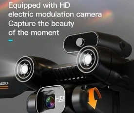 Професионален дрон с 8K HD камера,  Dual камери - Въздушни снимки и видео