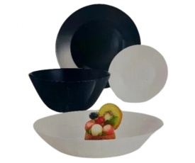 Сервиз за хранене от 19 части Luminarc Diwali - Луксозен дизайн - Img 7