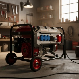 Трифазен четиритактов агрегат - генератор KraftRoyal 4.5 kW с дисплей – мощност, надеждност и стабилност при всякакви условия