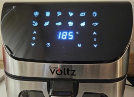 Фритюрник с горещ въздух Oliver Voltz – 1700W, 7 л., стилен дизайн и висока ефективност