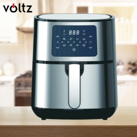 Фритюрник AirFryer Voltz OV51980M, 1400W, 5.5 литра с таймер, до 200°C
